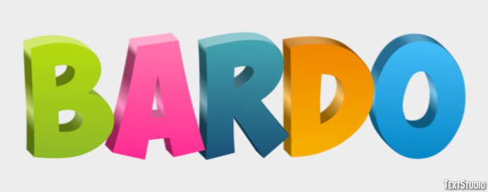 Bardo Text Effect