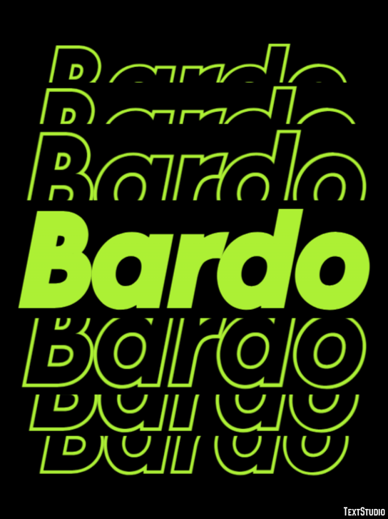 Bardo Text Effect