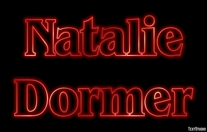 Natalie Dormer Text Effect