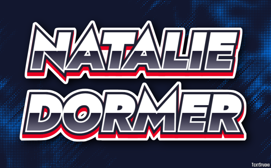 Natalie Dormer Text Effect