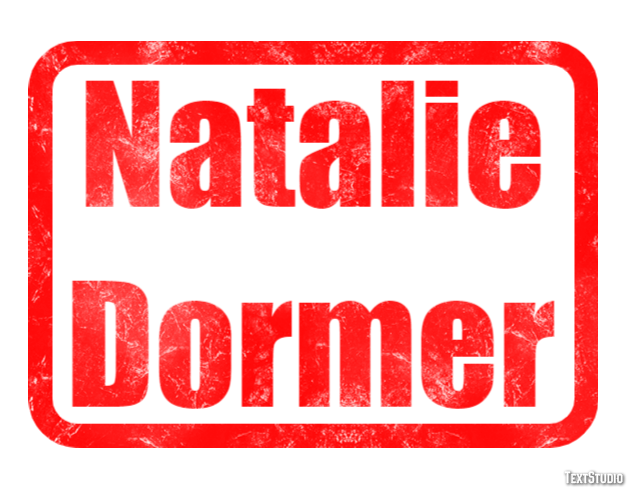 Natalie Dormer Text Effect