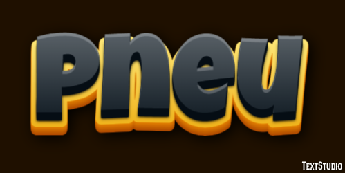 Pneu テキスト効果