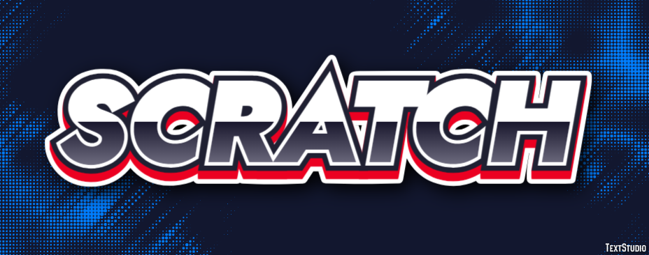 Scratch Texteffekt
