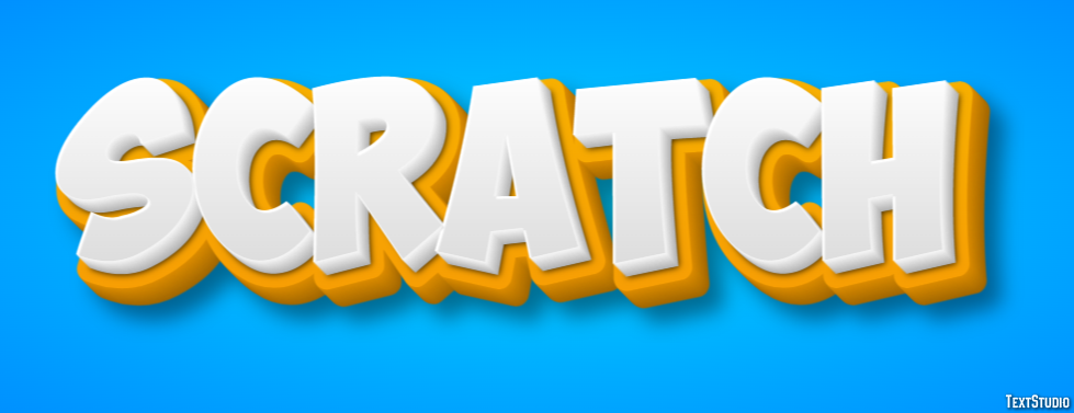Scratch Texteffekt