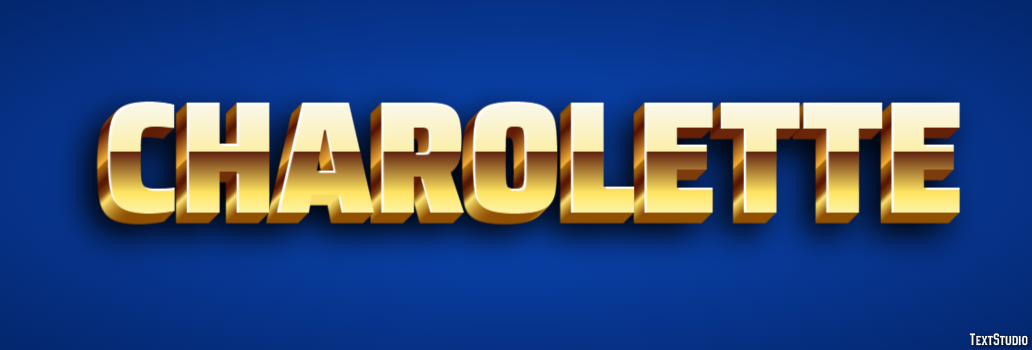 Charolette Text effect
