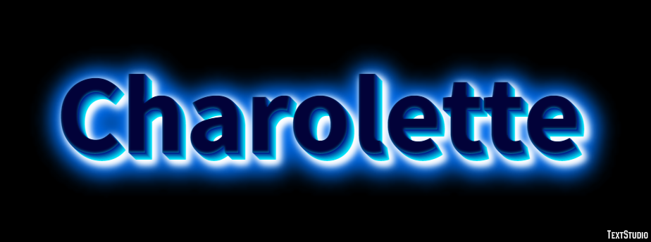 Charolette Effetto testo