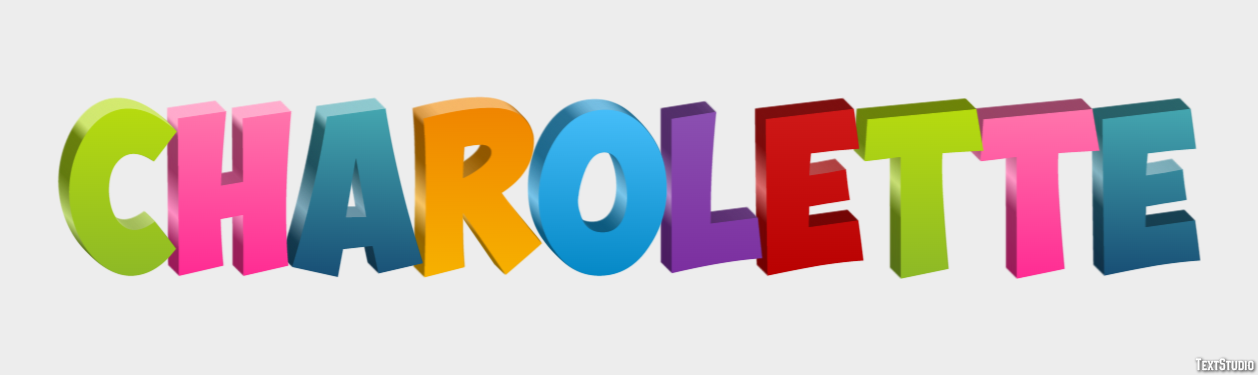 Charolette Text Effect