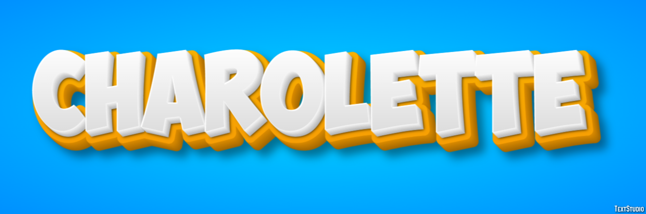 Charolette Text effect