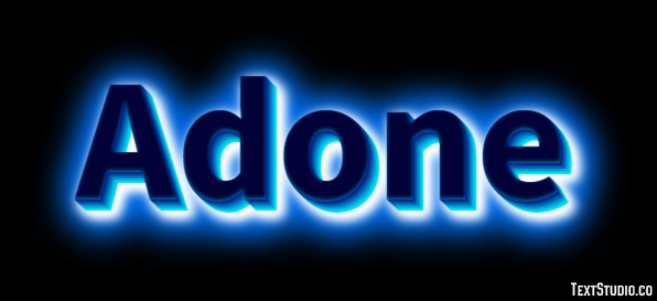 Adone Text effect