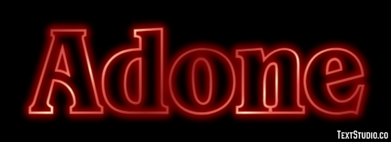 Adone Text effect