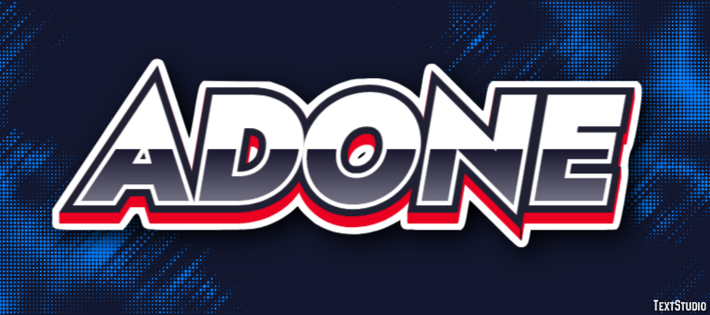 Adone Text effect