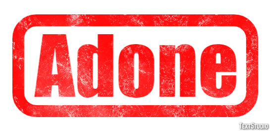 Adone Text effect