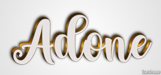 Adone Text effect