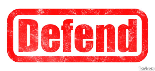 Defend Efecto de Texto