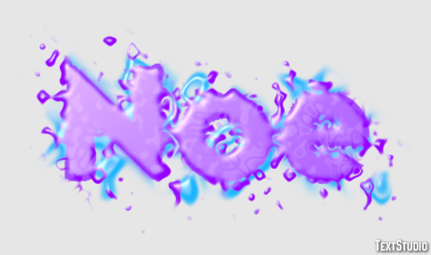 Noe Efecto de texto