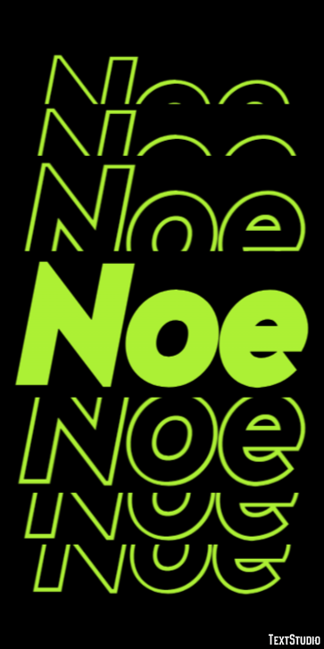 Noe Text Effect