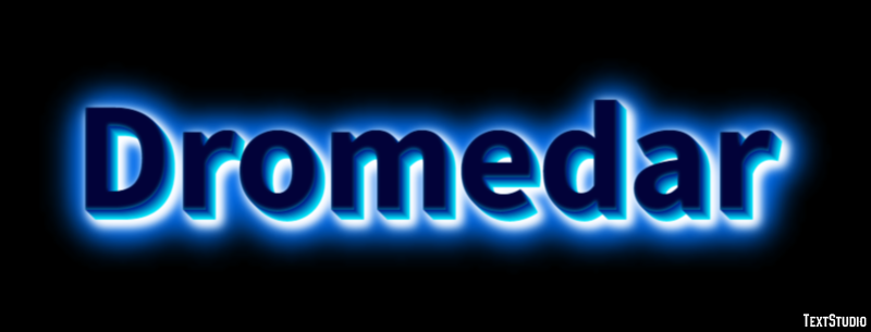 Dromedar Tekst Effect