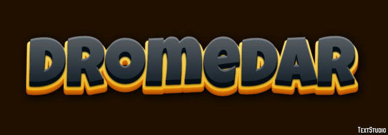 Dromedar Tekst effect