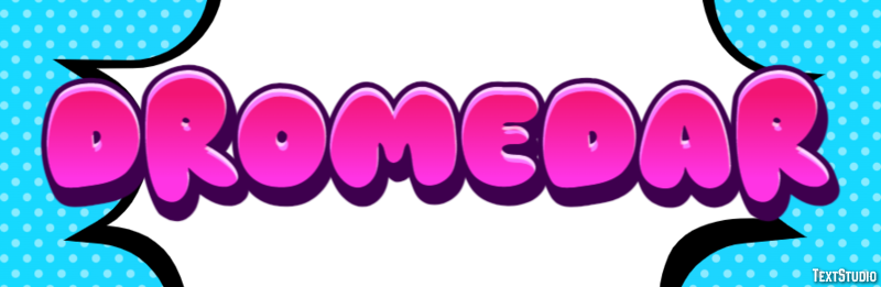 Dromedar Tekst effect