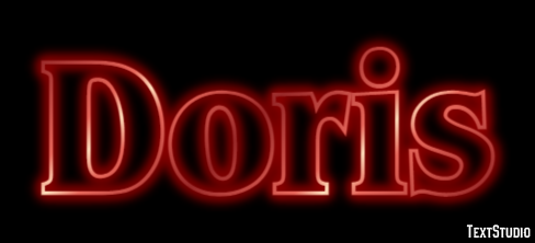 Doris Efeito de texto