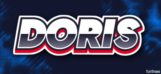 Doris Text effect