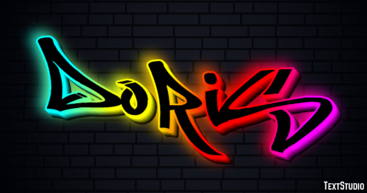Doris Text effect