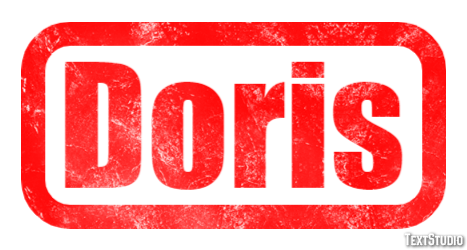 Doris Text effect