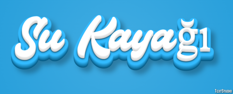 Su Kayağı Metin Efekti