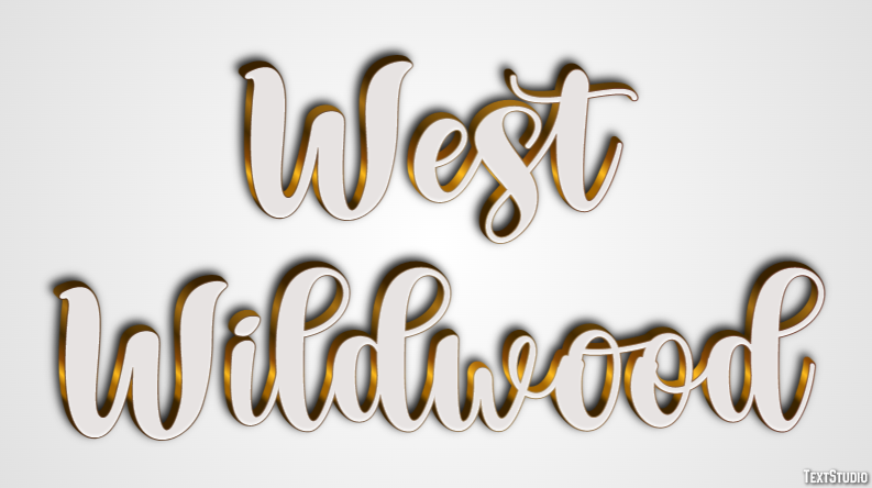 West Wildwood Effet de Texte