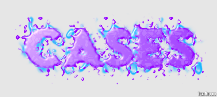 Cases Text effect