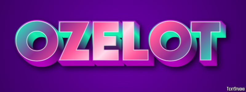 Ozelot Texteffekt