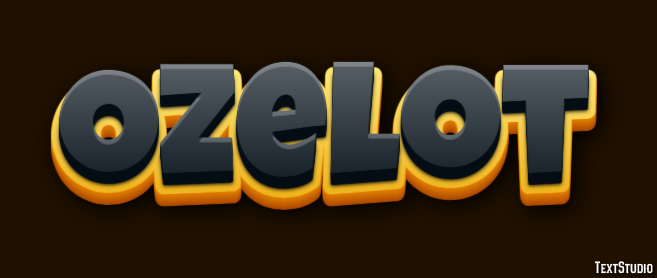 Ozelot Texteffekt