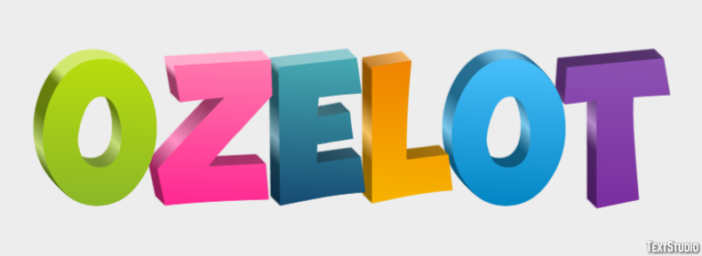 Ozelot Texteffekt