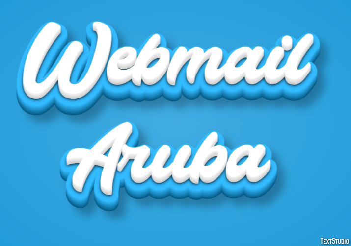 Webmail Aruba Effetto testo
