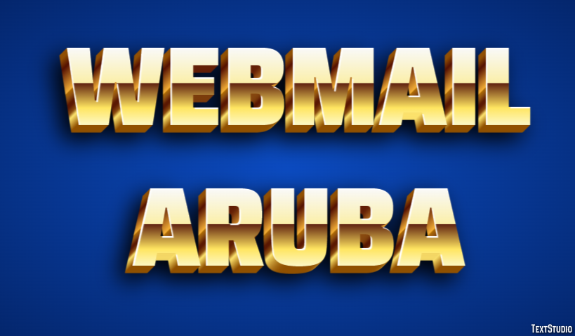 Webmail Aruba Effetto testo