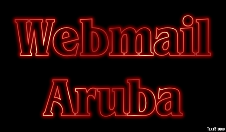Webmail Aruba Effetto testo