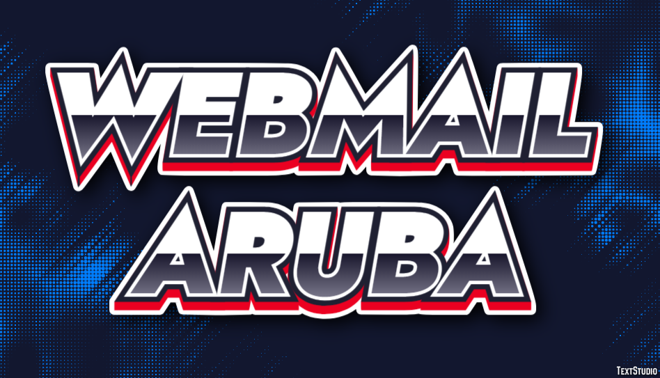 Webmail Aruba Effetto testo