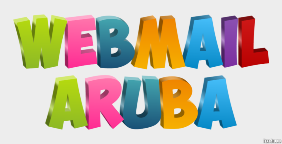 Webmail Aruba Effetto testo