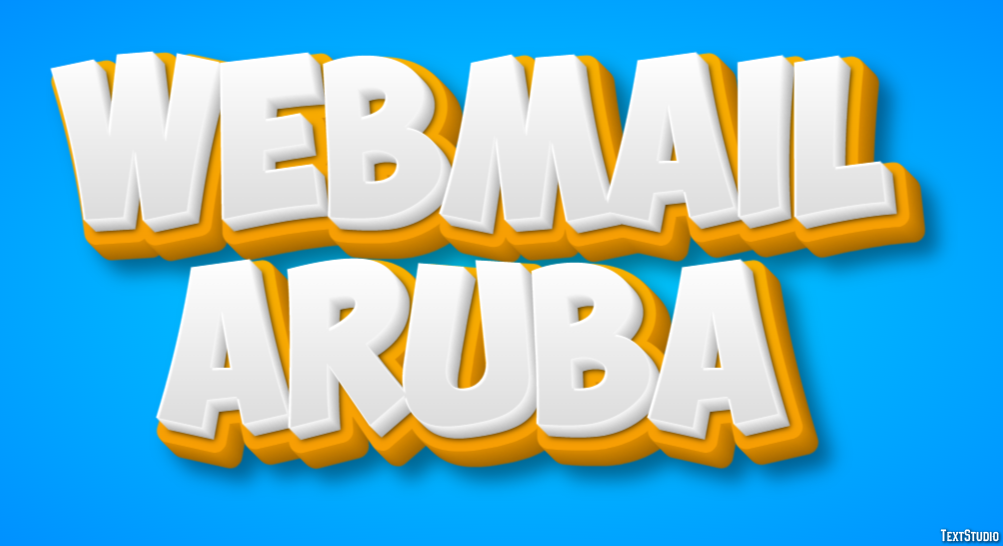 Webmail Aruba Effetto testo