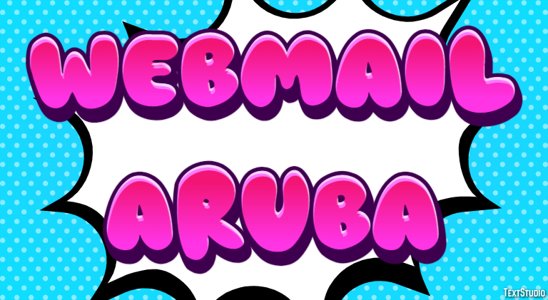 Webmail Aruba Effetto testo