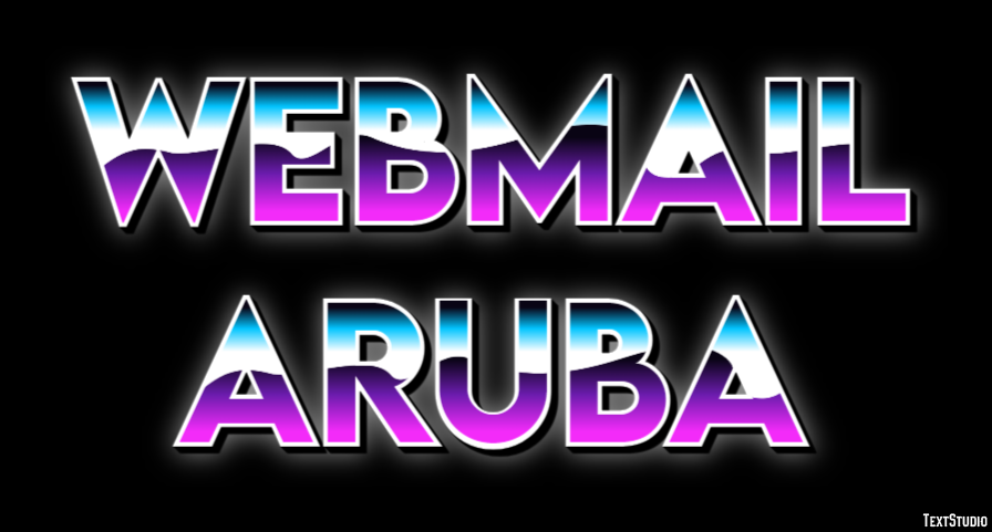 Webmail Aruba Effetto testo