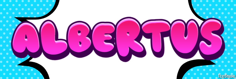 Albertus Text Effect