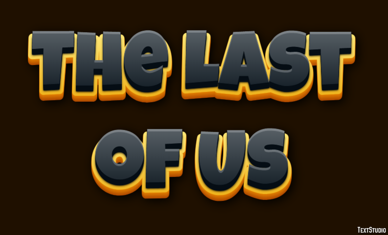 The Last of Us Effetto testo