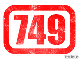 749 Text Effect