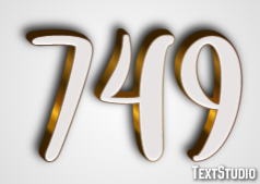 749 Text Effect
