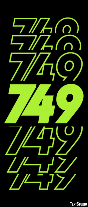 749 Text Effect