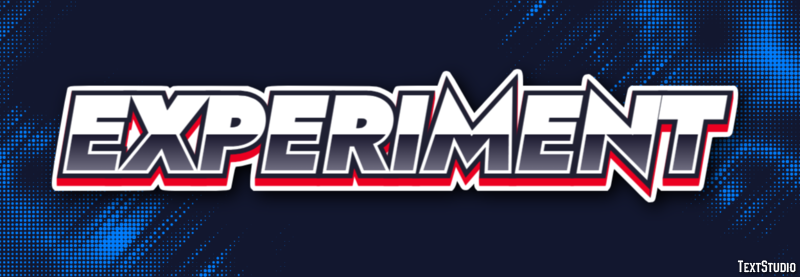 Experiment Text Effect