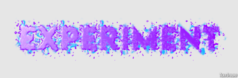 Experiment Text Effect