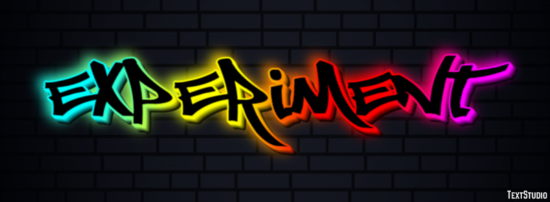 Experiment Text Effect