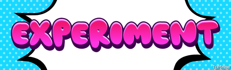 Experiment Text Effect